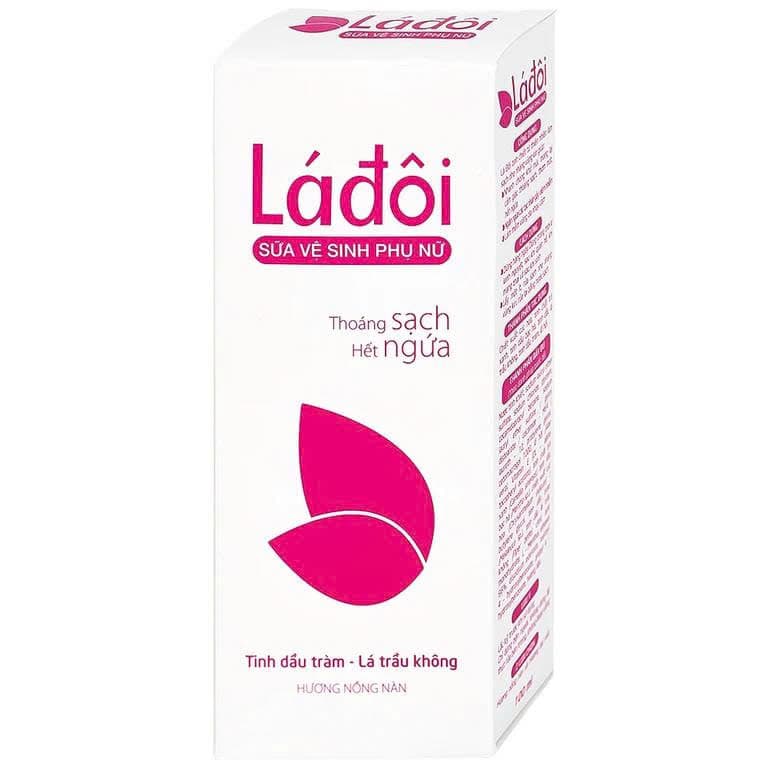 Sữa vệ sinh phụ nữ Shema Lá đôi màu hồng chai 200ml