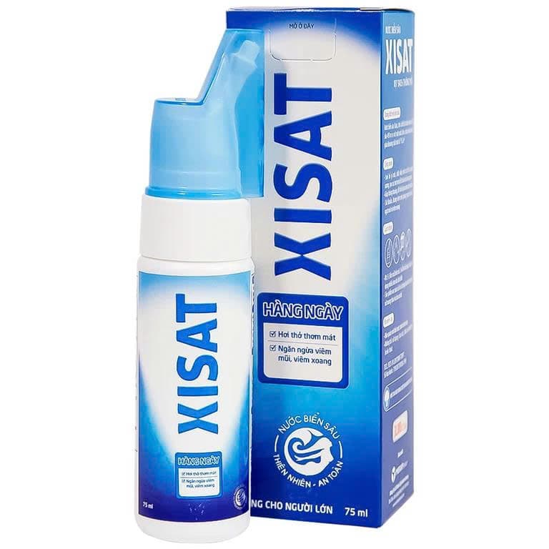 Xịt mũi xisat xanh cho người lớn (chai 75ml)