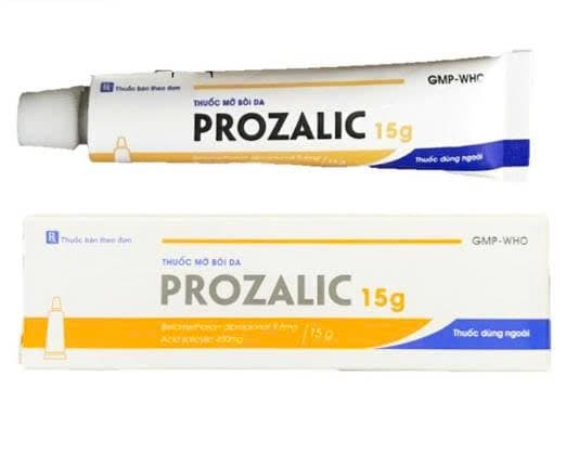 Prozalic 15g - Thuốc bôi điều trị các bệnh viêm da mãn tính