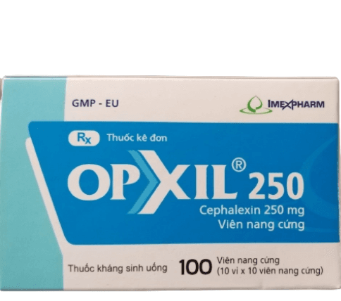 Opxil 250 imexpharm (hộp/100viên nang)