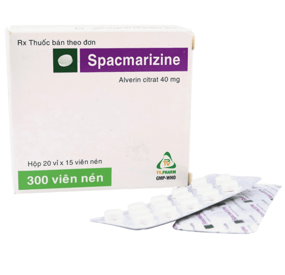 Spacmarizine Alverin 40mg TV.Pharm (H/300v)