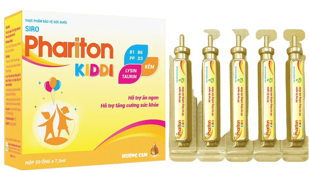 Tăng đề kháng phariton kiddi TV.Pharm (h/20o/7.5ml)