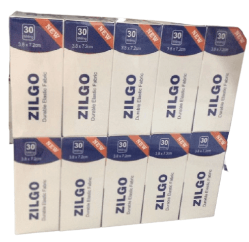 Băng keo cá nhân bản lớn zilgo 3.8x7.2cm Zhejiang Kanglidi (Lốc/10 Hộp/30 Miếng)