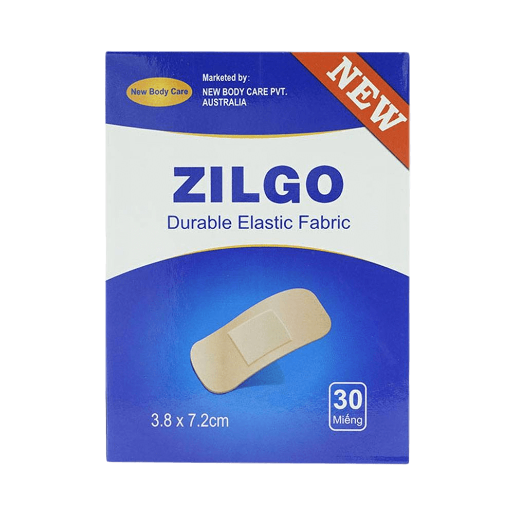 Băng cá nhân bản lớn zilgo 3.8x7.2cm (H/30M)