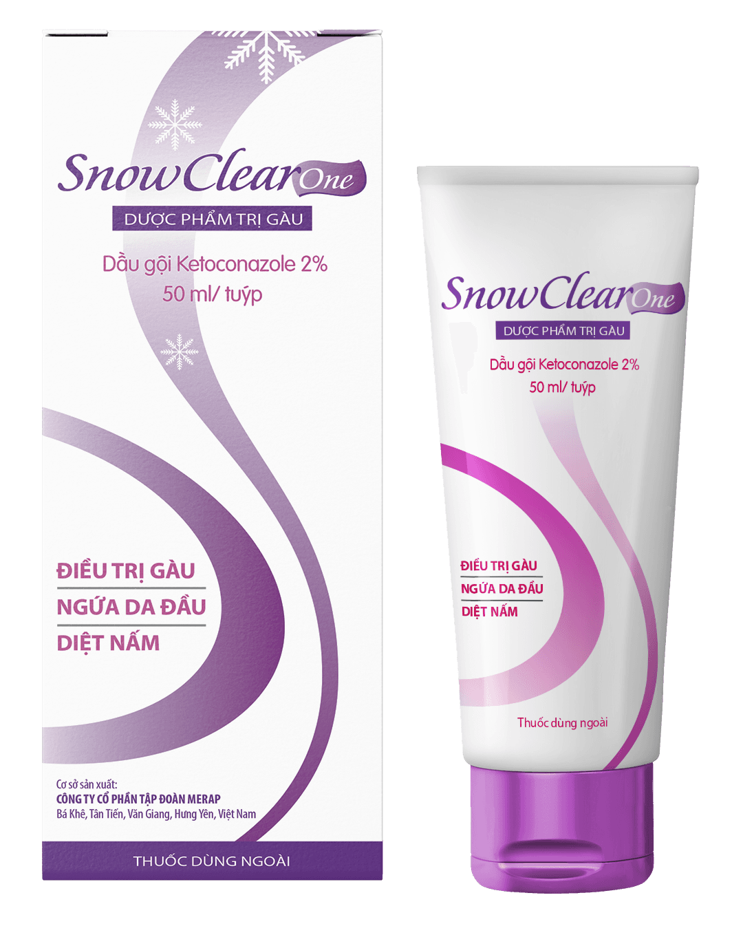 Dầu gội Snowclear one Merap (T/50ml)