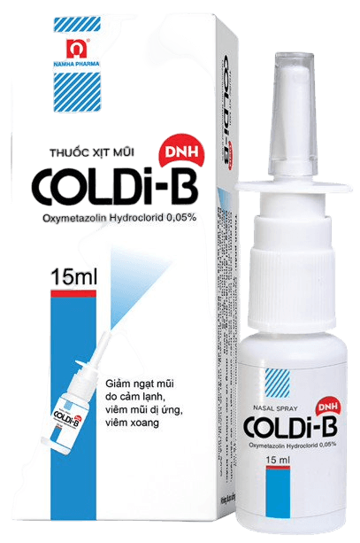 Xịt mũi coldi b Nam Hà (C/15ml)