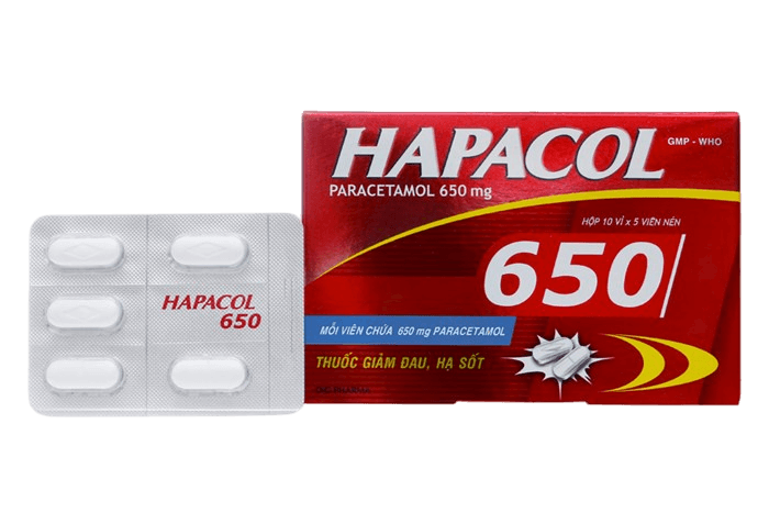 Hapacol 650mg DHG (H/50V)