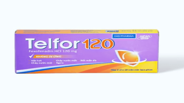 Telfor 120 Fexofenadin 120mg DHG (H/20V)