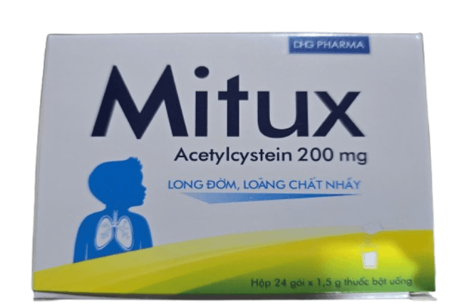 Mitux 200mg DHG (H/24 Gói/1.5g)