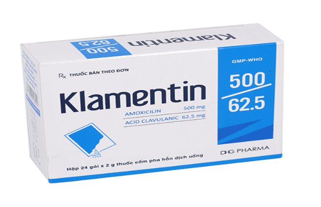 Klamentin 500/62.5 DHG (H/24g)