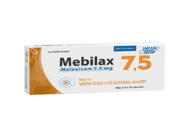 Mebilax 7.5mg DHG (H/20V)