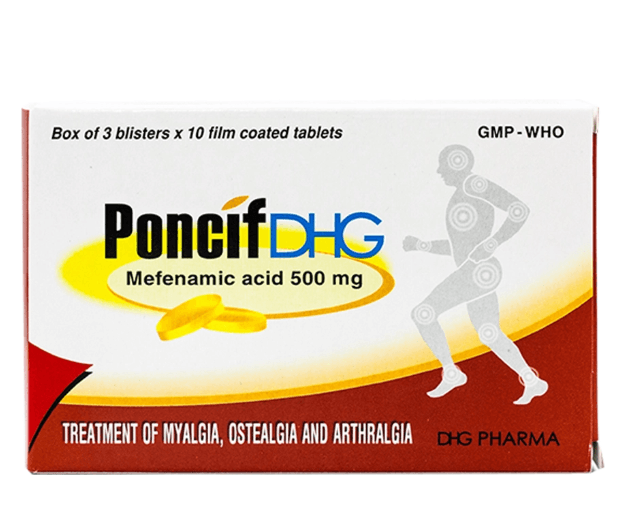 Poncif acid mefenamic 500mg DHG (H/30V)