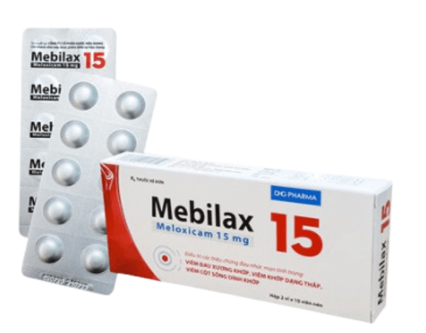 Mebilax 15 meloxicam 15mg DHG (H/20V)