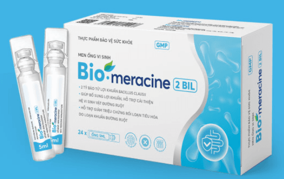 Men ống vi sinh Bio Meracine 2 Bill (H/24o/5ml)