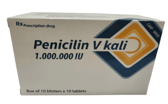 Penicilin v kali 1.000.000 iu thanh hóa (h/100v)