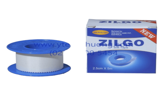 Băng keo lụa zilgo 2.5cmx5m (cuộn)