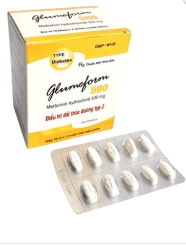 Glumeform metformin 500mg dhg (h/100v)