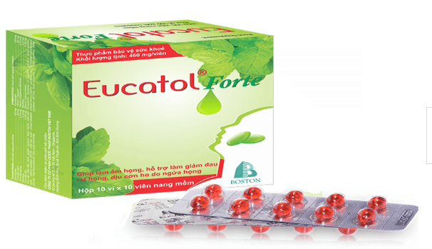 Viên uống giảm ho eucatol forte boston (h/100v)