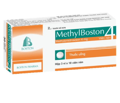 Methylboston methylprednisolon 4mg boston (h/30v nén)