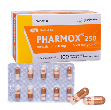 Pharmox amoxcillin 250mg imexpharm (h/100v)