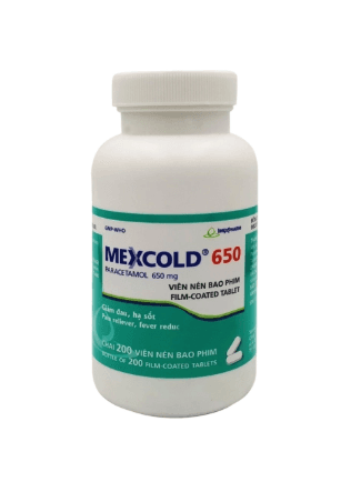 Mexcold 650mg imexpharm (c/200v)