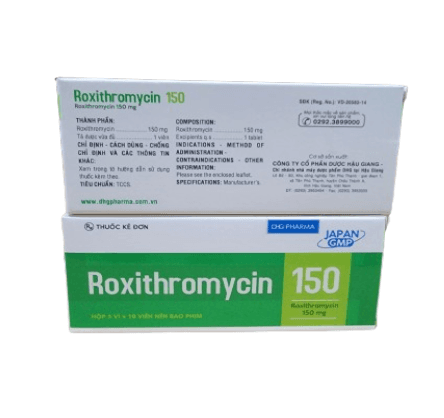 Roxithromycin 150mg dhg (h/30v)