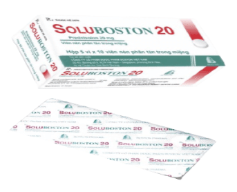 Soluboston prednisolon 20mg boston (h/50v nén)