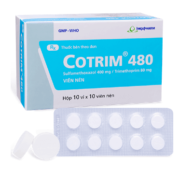 Cotrim 480mg imexpharm (hộp/100viên nén)