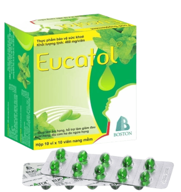 Eucatol boston (hộp/100 viên nang)
