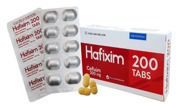 Hafixim 200 tabs dhg (hộp/30 viên nén)