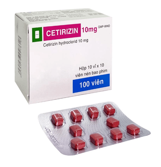 Cetirizin 10mg tv. pharma (h/100v)