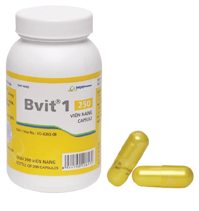Bvit 1 250mg imexpharm (chai/200viên nang)