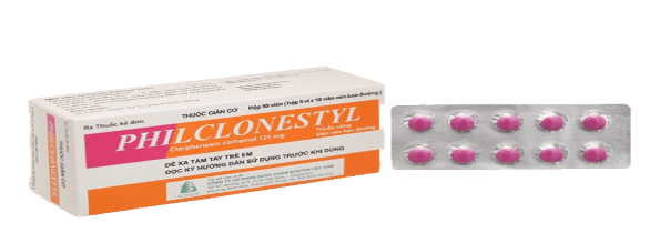 Philclonestyl Clorphenesin 125mg Boston (h/50v)