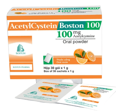 Acetylcystein 100mg - boston (h/30g)
