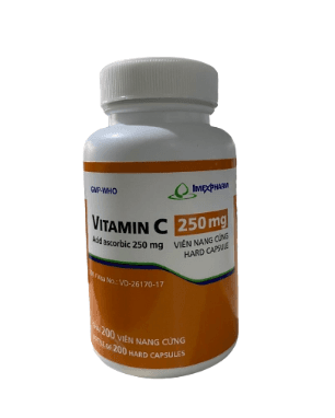Vitamin c 250mg capsules imexpharm (c/200v)
