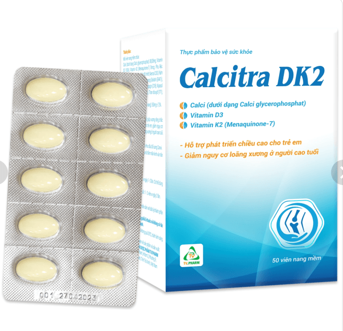 Bổ xương calcitra dk2 tv.pharm (h/50v)