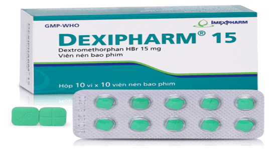 Dexipharm dextrometrorphan 15mg imexpharm (h/100v)(nén)