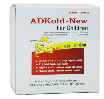 Adkold-new for children 2.5mg/0.625mg pharbaco (h/10gói)