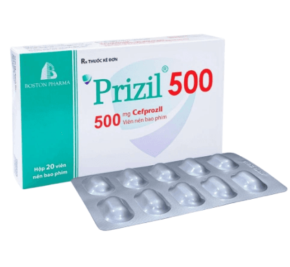 Prizil 500 cefprozil 500mg boston (h/20v)