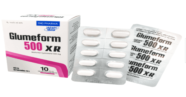 Glumeform xr metformin 500mg dhg (h/100v)