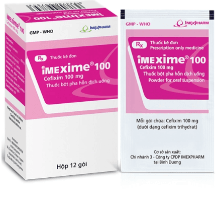 Imexime cefixim 100mg imexpharm (h/12g)