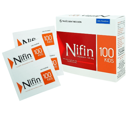 Nifin 100 kids dhg (hộp/24gói/1.5gram)