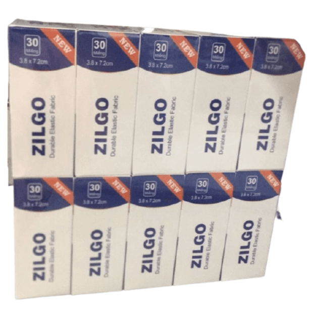Băng keo cá nhân bản lớn zilgo 3.8x7.2cm zhejiang kanglidi (lốc/10hộp/30miếng)