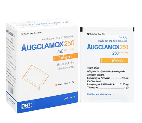 Augclamox 250 250/31.25mg Dht (h/12g/1.5gr)