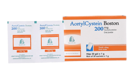 Acetylcystein 200mg - boston (h/30g)