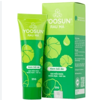 Kem yoosun rau má đại bắc (tube/25g) (xanh)