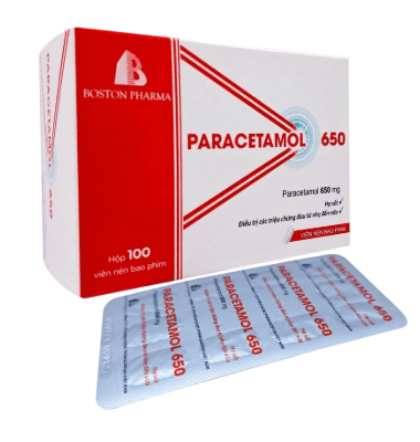 Paracetamol 650mg Boston (H/100v)