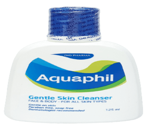Sữa rửa mặt và toàn thân aquaphil dhg (c/125ml)