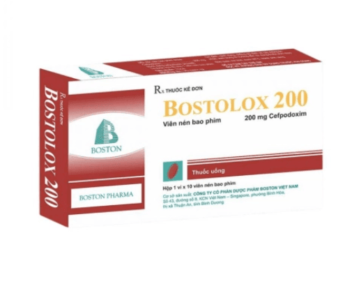 Bostolox cefpodoxim 200mg boston (h/10v)