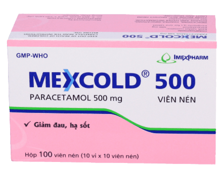 Mexcold 500mg tablets imexpharm (h/100v)